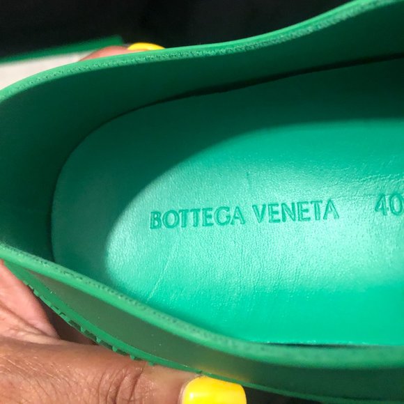 WOMEN 100% AUTHENTIC BEAUTIFUL BOTTEGA VENETA COMFTY RUBBER LOAFERS - Picture 4 of 14